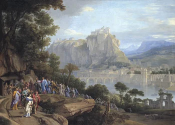 Christus heilt die Blinden, ca. 1655-60